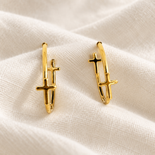 Load image into Gallery viewer, Golden Crosses