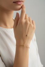 Load image into Gallery viewer, Hand Chain Cross Bracelet ￼