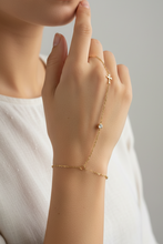 Load image into Gallery viewer, Hand Chain Cross Bracelet ￼