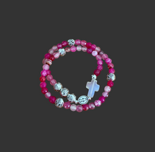 Load image into Gallery viewer, Pink Striped Agate