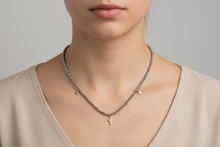 Load image into Gallery viewer, Beaded Hematite Necklace