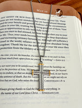 Load image into Gallery viewer, Engraved Two Tone Cross
