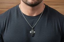 Load image into Gallery viewer, Three Bar Cross