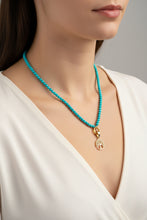 Load image into Gallery viewer, Natural Turquoise Charm Keeper