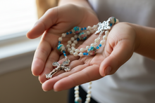 Load image into Gallery viewer, Mother Of Pearl Rosary