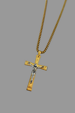 Load image into Gallery viewer, Two Tone Crucifix