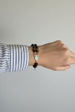 Load image into Gallery viewer, Tiger Eye Open Bracelet