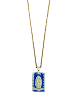 Load image into Gallery viewer, Blue Our Lady Of Guadalupe