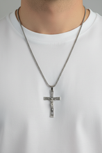 Load image into Gallery viewer, Two Tone Crucifix