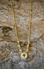 Load image into Gallery viewer, Open Cross Necklace