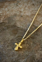 Load image into Gallery viewer, Raised Cross Necklace